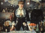 Edouard Manet The Bar at the Folies Bergere oil painting reproduction